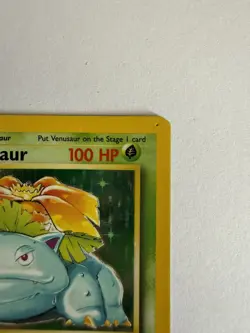 Pokemon TCG Venusaur 15/102 Base Set Holo Card WOTC Unlimited Excellent - Image 5