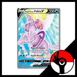 Pokemon TCG: Sword & Shield Promo - SWSH253 - Origin Forme Palkia V - Image 1