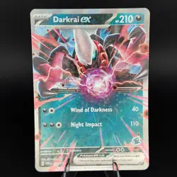 Darkrai ex 110 Black Star Promo HOLO RARE: S&V Battle Academy 2024 Pokemon NM/M - Image 1