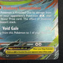 Mega Gengar EX 056/094 Double Rare Pokemon Phantasmal Flames MINT🔥🔥 - Image 4