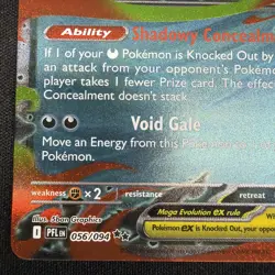 Mega Gengar EX 056/094 Double Rare Pokemon Phantasmal Flames MINT🔥🔥 - Image 5