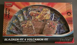Pokemon TCG: Blaziken ex & Volcanion ex Premium Collection 2025 Amazon Holiday E - Image 1
