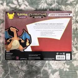 Pokemon TCG Celebrations Collection Lance’s Charizard V Box English 2021 - Image 2