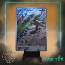 Pokemon TCG Paldean Wooper 102/094 Phantasmal Flames Playset NM - Image 1