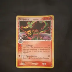 Pokemon TCG Rayquaza Delta Species Reverse Holo Rare 26/110 Holon Phantoms - Image 1