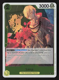 Sanji R Foil OP03 OP03-102 NM Pokemon TCG - Image 1