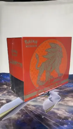 Pokemon Sun and Moon Elite Trainer Box Solgaleo Factory Sealed ETB - Image 1