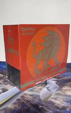 Pokemon Sun and Moon Elite Trainer Box Solgaleo Factory Sealed ETB - Image 2