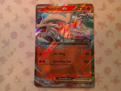 Pokemon TCG Reshiram EX Holo Journey Together Stamped - Image 1