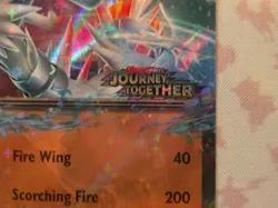 Pokemon TCG Reshiram EX Holo Journey Together Stamped - Image 3
