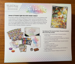 POKEMON Prismatic Evolutions Elite Trainer Box ETB (9 Booster Packs) New Sealed - Image 2