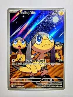 Helioptile - 143/132 Mega Evolution Illustration Rare Pokemon TCG - NM - Image 1