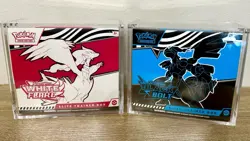 Pokemon White Flare and Black Bolt ETB Combo - Sealed - Image 1