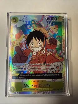 2024 ONE PIECE OP07-109 | 500 YEARS IN THE FUTURE MONKEY D. LUFFY ERROR CARD - Image 1