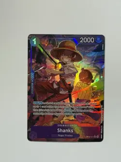 Shanks (065) (Alternate Art) OP13-065 Carrying On His Will Foil - Image 1