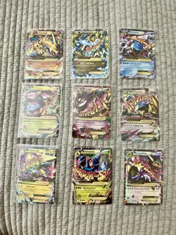 Collection of Mega Pokemon EX Cards (X&Y Era) Bulk Lot - Image 1