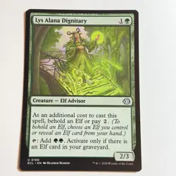 Lys Alana Dignitary 180 U Lorwyn Eclipsed Magic the Gathering MTG NM - Image 1