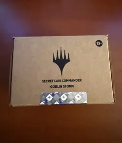 Magic The Gathering Secret Lair Commander Deck Goblin Storm - Brand New / Sealed - Image 1