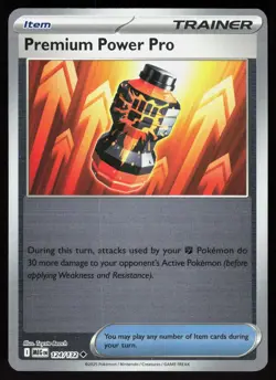 Premium Power Pro 124/132 Uncommon Mega Evolution Pokemon Reverse Holo Near Mint - Image 1