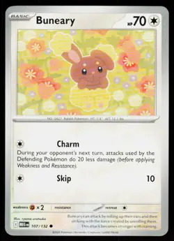 Buneary 107/132 Common Mega Evolution Pokemon Lightly Played - Image 1