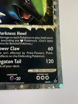 HP Tyranitar Prime 88/95 HGSS Unleashed Holo Rare Pokemon card English - Image 4