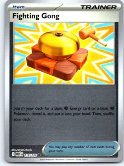 Fighting Gong 116/132 Uncommon Mega Evolution Pokemon Reverse Holo Near Mint - Image 1