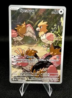 SPEAROW 151/132 ILLUSTRATION RARE MEGA EVOLUTION POKEMON NM/M - Image 1