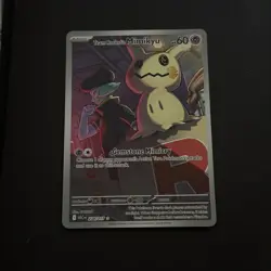 Pokemon TCG Team Rocket's Mimikyu ASC 238/217 Secret Rare Near Mint Pack Fresh - Image 1