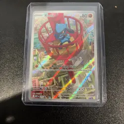 Pokemon TCG Riolu Illustration Rare Center Promo - Image 1