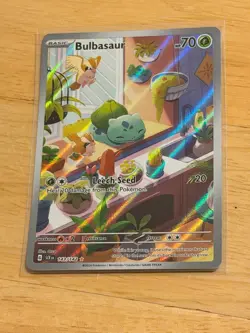 2024 Pokemon Bulbasaur IR Stellar Crown #143/142 - Image 1