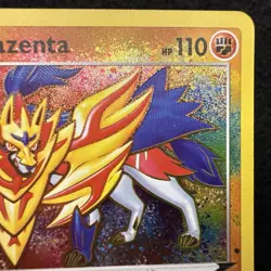 Pokemon TCG Zamazenta Amazing Rare 102/185 Vivid Voltage NM - Image 3