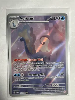 Aurorus 092/088 Holo Illustration Rare Perfect Order Pokemon Holo Near Mint - Image 1