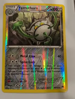 Ferrothorn 80/122 - XY BREAKPoint Pokemon Reverse Holo Foil Nice! - Image 1