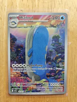 Pokemon TCG Wailord 162/159 Illustration Rare Journey Together - Image 1