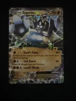 Pokemon TCG Zygarde-EX Shiny Kalos Tins XY151 Holo Holo Rare EX - Image 1