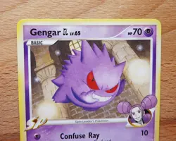 Gengar GL Uncommon Rising Rivals 40/111 Psychic Normal Pokemon TCG - LP+/NM - Image 2