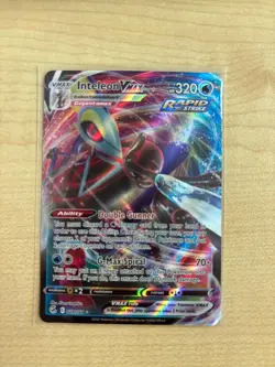 Inteleon VMAX 079/264 Half Art Fusion Strike Pokemon - NM - Image 1