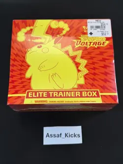 Pokemon TCG - Sword & Shield Vivid Voltage Elite Trainer Box ETB - Image 1