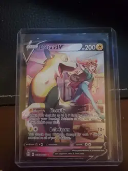 Pokemon TCG Boltund V Sword & Shield: Brilliant Stars TG13/TG30 Holo Secret Rare - Image 1