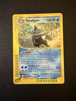 Pokemon Feraligatr Holo Expedition E-series 2002 - Image 1