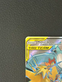 Pokemon TCG Moltres Zapdos Articuno GX 66/68 Full Art Hidden Fates - Image 4