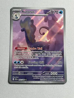 2026 Pokemon Perfect Order AURORUS 092/088 Illustration Rare - Image 1