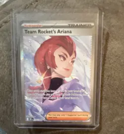 The Pokemon Company Team Rocket's Ariana Full Art Holo Rare 237/182 EN - Image 1