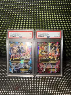 2015 POKEMON XY BREAKTHROUGH #159 & #160 FULL ART/M MEWTWO EX PSA 1 Sequential🔥 - Image 2