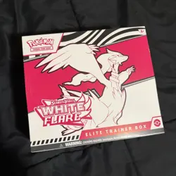 Pokemon TCG Scarlet Violet White Flare Elite Trainer Box ETB New Factory Sealed - Image 1