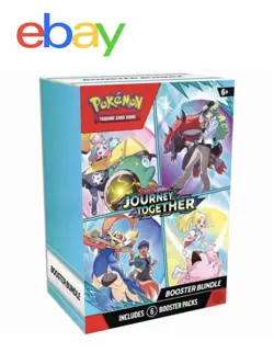 Pokemon TCG: Journey Together Booster Bundle SV 9 | 6 Packs - Image 1