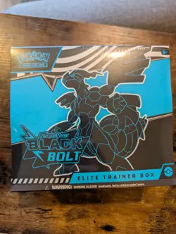 Pokemon TCG Scarlet & Violet—Black Bolt Elite Trainer Box, English - Image 1