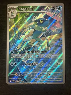 Frogadier 89/86 IR Chaos Rising Pokemon TCG Illustration Rare NM - Image 1