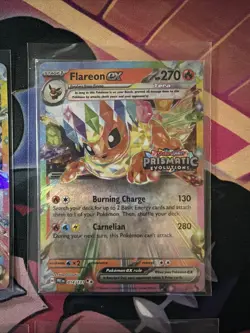 Lot Of 6 Prismatic Evolution Pokemon TCG Stamped Promos Umbreon, Glaceon, & More - Image 4