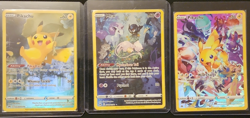Nintendo Pokemon TCG Crown Zenith Holo Full Art Lot 3 Pikachu/Mew GG30 GG10 - Image 1